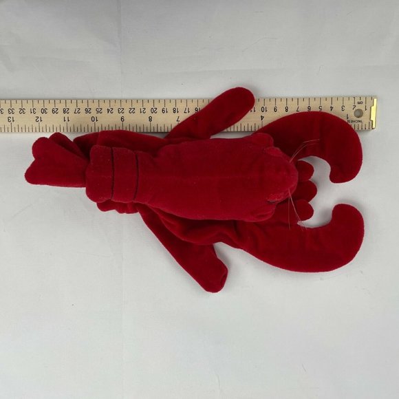 Plush Creations Inc Red Lobster Hand Puppet Pretend Play Visual Aid Plush - Picture 6 of 6